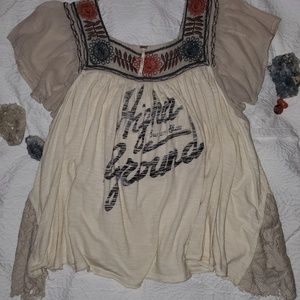 Free people higher ground trapeze top